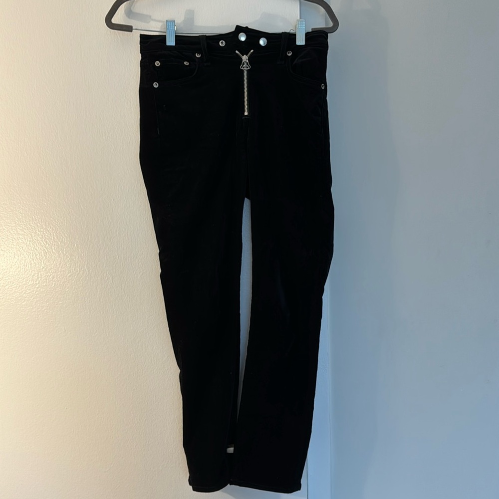 Rag and bone Jean suede pants